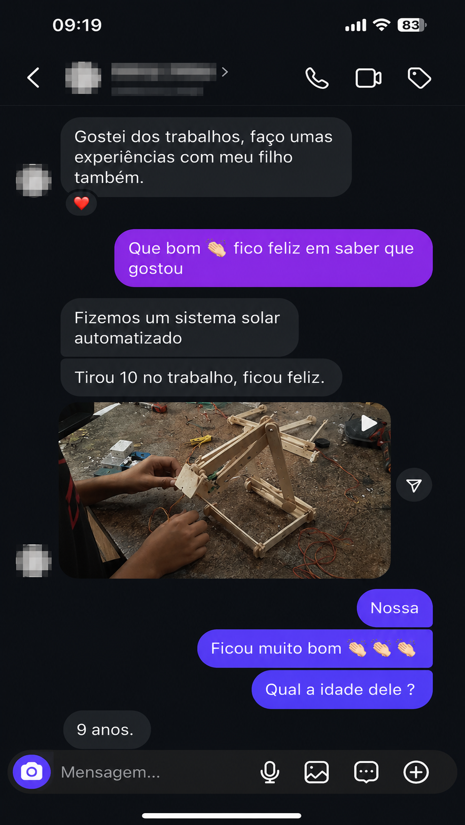 Relato de cliente 3